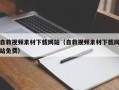 益阳自救视频素材下载网站（自救视频素材下载网站免费）
